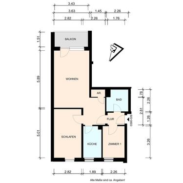 Foto - Etagenwohnung zur Miete in Crivitz