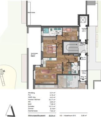 Foto - Penthousewohnung in Lohne - Neubau