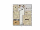 Foto - 4 Zimmer Erdgeschoßwohnung zur Miete in Wischhafen