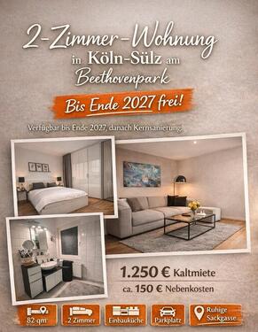 Foto - 2 Zi. Wohnung bis Ende 2027 zu vermieten