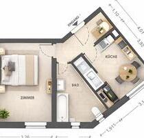 Erstbezug nach Kernsanierung – moderne 1-Zimmer Wohnung nahe MHH - Hannover Buchholz-Kleefeld