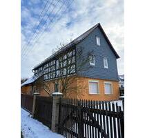 Einfamilienhaus mit großen Garten nahe Auma-Weidatal