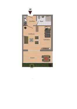Foto - Mietwohnung am Fürstenberg - 750,00 EUR Kaltmiete,
