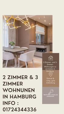 Foto - 2 Zimmer Etagenwohnung zur Miete in Hamburg