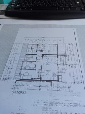 Foto - 3,5 Zi, 95m² DG - 855,00 EUR Kaltmiete,