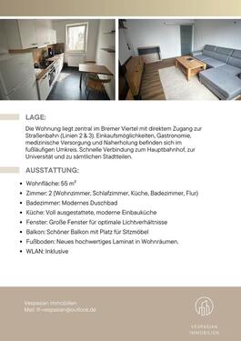 Foto - Etagenwohnung zur Miete in Bremen