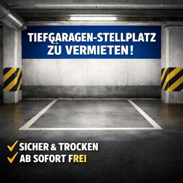 Foto - Ab sofort - Waldsee - Tiefgaragenplatz zu vermieten