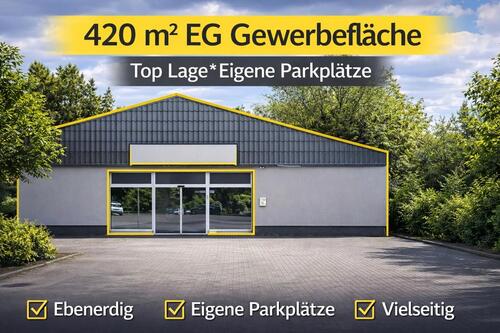 Foto - 420 m2 Gewerbefläche- Top Lage an stark befahrener Hauptstraße