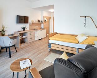 Pflegezimmer im Betreuten Wohnen Plus Straubing