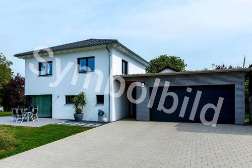 Foto - Modernes Haus zu vermieten Eggenfelden KlimaGarageDachterrasse