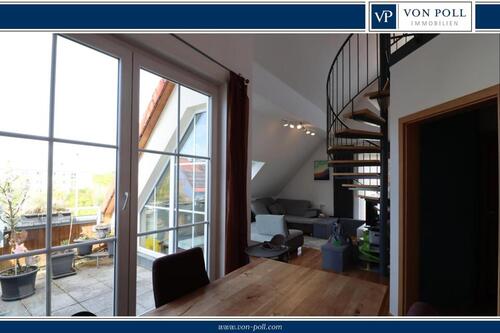 Foto - Besonderes Wohngefühl: 2,5-Zimmer-Maisonette mit großzügigem Wohnbereich und Galerie