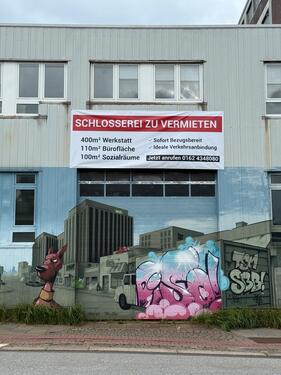 Foto - Schlosserei zu vermieten - 400 qm Werkstatt, +210 qm BüroSozial