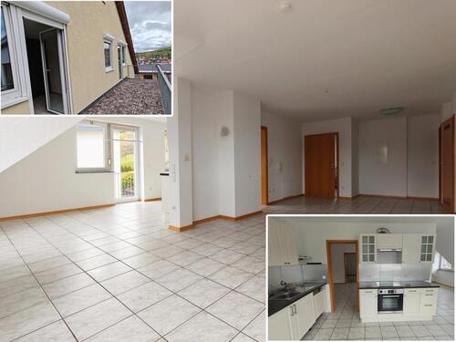 Foto - Helle Dachgeschoss-Wohnung, 3,5 Zimmer mit Balkon & Garage