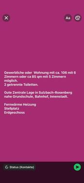 Foto - Gewerbliche Räume oder Wohnung - 1.400,00&nbsp;EUR Kaltmiete, ca.&nbsp; 106,00&nbsp;m&sup2;