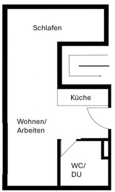 Foto - Top 1 Zimmer Wohnung in Zentrumslage von Erlangen