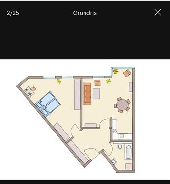 Foto - 2 Zimmer Etagenwohnung zur Miete in Leipzig