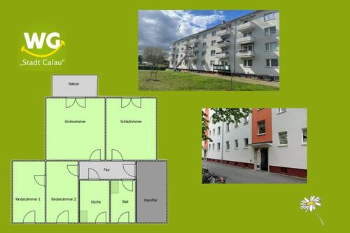 Foto - 4 Zimmer Balkon in toller Wohnlage