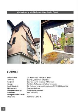 Foto - 3,5-Zimmer-Wohnung am Marktplatz von Plochingen zu vermieten