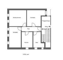 Frisch renovierte 3-Zimmer-Wohnung mit Einbauküche - Heide