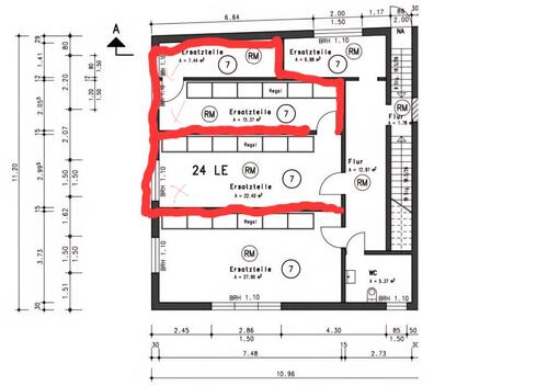 Foto - Lagerfläche, klein Werkstatt, Arbeitsraum in Schalksmühle