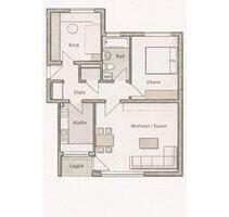 Helle 3-ZKB-Wohnung mit Loggia in ruhiger Lage in KL, Uni-Nähe - Kaiserslautern Bahnheim