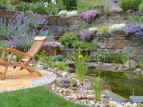 Foto - Großer Privater Garten mit 2 Gartenhäuser zu vermieten