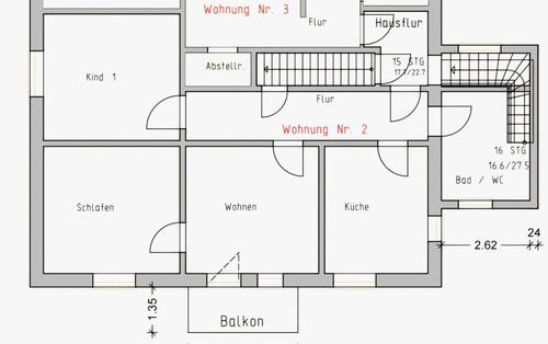 Foto - Etagenwohnung zur Miete in Lemförde