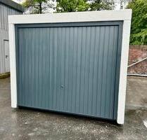 Stahlbeton Fertiggarage Betongarage 600 x 300 Tür links - Dortmund Hombruch