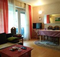 Möblierte 1 Zimmer Wohnung mit Balkon - Frankfurt am Main Ost