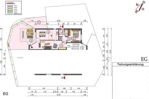 Foto - 2.5 Zimmer Erdgeschoßwohnung in Karlsbad