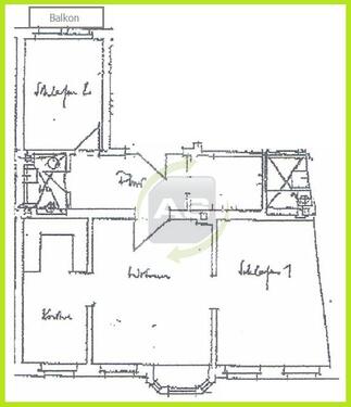 Foto - 3 Zimmer Etagenwohnung zur Miete in Zwickau