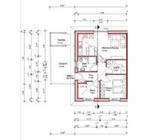 Bungalow DHH (Erstbezug) - 1.090,00&nbsp;EUR Kaltmiete, ca.&nbsp; 62,00&nbsp;m&sup2; in Friesoythe (PLZ: 26169)