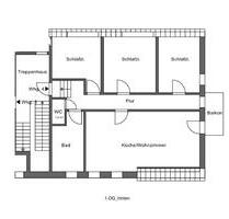 Frisch san. 4-Zimmer-Wohnung m. Balkon (Süd), EBK, Gäste-WC - Heide