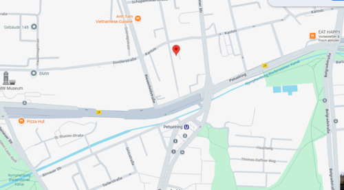 Foto - Duplex-Garage (oben) für PKW zu vermieten – Nähe BMW Petuelring