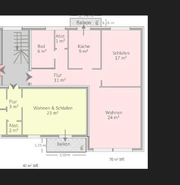 Foto - 2 Zimmer Etagenwohnung zur Miete in Gütersloh