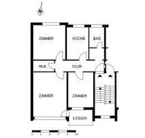 Umzug gefällig? Günstige 3-Zi.-Wohnung - Bremen Blockland