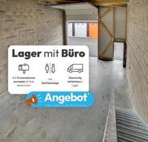 140m² Lager mit Büro | Gewerbefläche mieten in Hirschaid | 20% Rabatt | - Forchheim