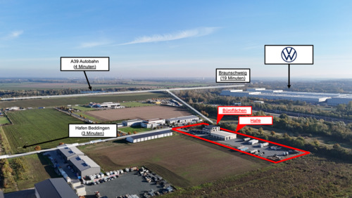 Foto - Gewerbe-KFZ-Halle – modern und ideal für PKWs und LKWs oder als Prüfstelle!