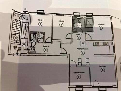 Foto - 5 Zimmer Erdgeschoßwohnung zur Miete in Weinböhla