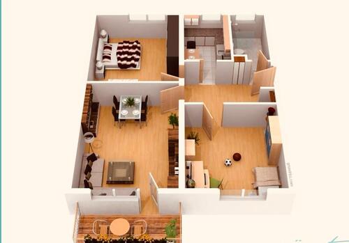 Foto - Privat!!! Kamen-Innenstadt Zentral gelegen 3 Zimmer Wohnung