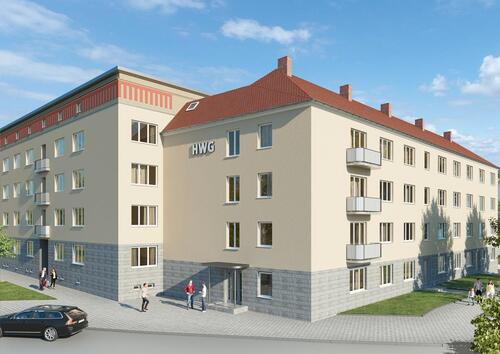 Foto - Etagenwohnung zur Miete in Halle (Saale)