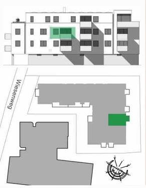 Foto - Etagenwohnung in Würzburg zur Miete