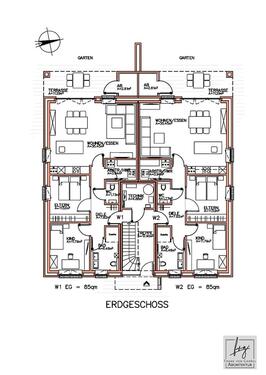 Foto - 3 Zimmer Erdgeschoßwohnung zur Miete in Bösel