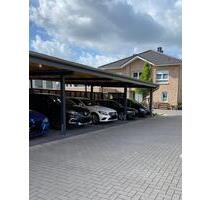 Carport-Stellplatz in Neubaugebiet, Sackgasse, beleuchtet - Bremen Burglesum