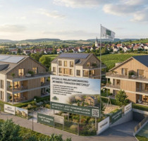 Ankündigung: Neubau 2-Zimmer Wohnung, KfW 55 - Bretzfeld