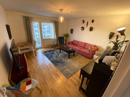 Foto - voll möblierte 3-Zimmer-Wohnung mit Balkon und Einbauküche