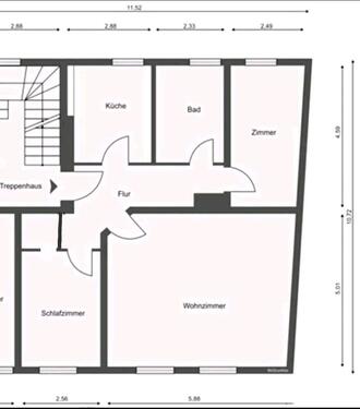 Foto - helle und renoviertte 2,5 Zimmer Altbauwohnung
