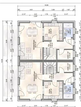 Foto - 7 Zimmer Doppelhaushälfte in Pattensen