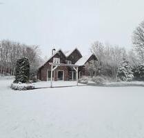 Tolles Einfamilienhaus als Betriebsleiterwohnung mit Gewerbehalle - Billerbeck