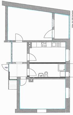 Foto - 35396 Giessen; 2 ZKB - 600,00&nbsp;EUR Kaltmiete, ca.&nbsp; 64,00&nbsp;m&sup2;